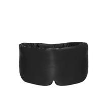 The Silk Sleep Eye Mask Can Be Adjusted to Block Light During Travel and Naps(Black)