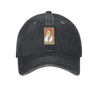 The Silly Goose Tarot Card Baseball Cap Fishing Cap Designer Hat Snap Back Hat Rave Golf Men Women's