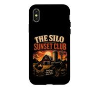 "The Silo Sunset' Club Farm Life" Case for iPhone X/XS