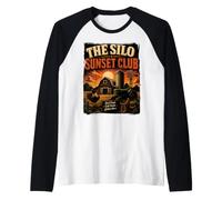 The Silo Sunset' Club Farm Life Raglan Baseball Tee