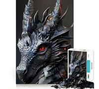 The Silver Dragon 1000 Piece Jigsaws for Teenagers Puzzle Strong Logic Toy Relaxed Mind Clear Edge Bday Surprise (38x26cm)