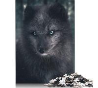 The Silver Fox Puzzle for Adults And Teenagers 500 Pieces Wooden Puzzles for Adults Puzzles for Teenagers Age 12 Years Up 500pcs (52x38cm)