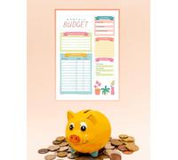 The Simple Budget Planner: A Monthly Expense Tracker and Financial Organizer to Take Control of Your Money, Set Savings Goals, and Achieve Financial Freedom