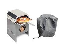 The Simply Outdoor Pizza Oven and Fire Pit, SOLID BASE - No build required, Use as both Pizza Oven and Fire Pit, UK Made FREE COVER