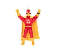 The Simpsons 12.7cm Premium Radioactive Man Collectable Action Figure by JAKKS Pacific, Articulated Action Figure with Light Up Chest, Collector's Display Packaging