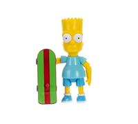 The Simpsons 5" Bart Blue Shirt w/Skateboard W4