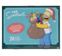 The Simpsons Advent Calendar Holiday 2024 by JAKKS Pacific, 24 Days of Surprises with Mystery Characters and Accessories! Approx. 3.8cm Scale Figures, Great Gift For Kids and Collectors