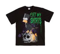 The Simpsons Bart Raven Black T Shirt