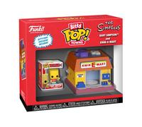 Funko Bitty Pop! Town Bart Simpson And Kwik-E-Mart - The Simpsons