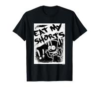 The Simpsons Bart Simpson Eat My Shorts Spray Paint Graffiti T-Shirt