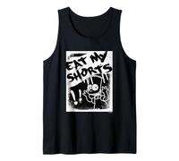 The Simpsons Bart Simpson Eat My Shorts Spray-Paint Graffiti Tank Top
