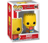 The Simpsons - Bart With Skateboard - #1652 - Animation - Funko Pop