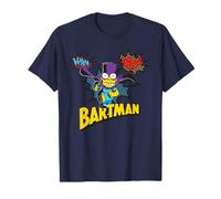 The Simpsons Bartman Kapow Dynamic Adventure Comic Style T-Shirt