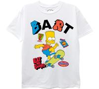 The Simpsons Boys Bart, Homer & Family Short Sleeve T-Shirt-Sizes 4-20