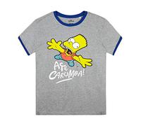 The Simpsons Boys Short Sleeve T-Shirt Grey 152