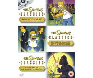 The Simpsons Classics: Too Hot For TV / Dark Secrets / Bart Wars [DVD] [1990]