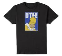 The Simpsons D'oh T-Shirt - Black | Size: 5XL The Simpsons Black 5XL