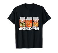 The Simpsons Duff Beer Trio Cruet A Trois T-Shirt