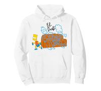 The Simpsons El Barto Bart Graffiti Of Family On Sofa Pullover Hoodie