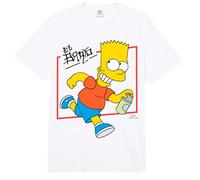 The Simpsons El Barto Bart Running & Smiling Dark Text Comfort Colors Adult Heavyweight T-Shirt