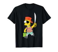 The Simpsons Halloween Bart Pirate Costume Trick or Treat T-Shirt