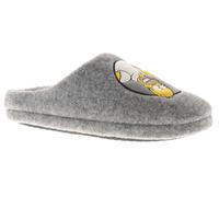 The Simpsons Homer Beer Mule Mens Novelty Slippers Grey, 11