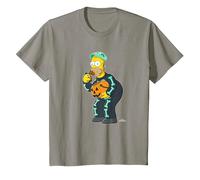 The Simpsons Homer Candy Feast Treehouse of Horror Halloween T-Shirt, Youth, Slate Grey, 4T