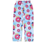 The Simpsons Homer Donuts All Over Lounge Pants, Blue, Medium