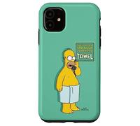 The Simpsons Homer Simpson Speak Up I'm Wearing A Towel Case for iPhone 11