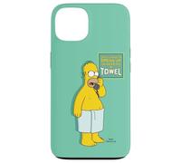 The Simpsons Homer Simpson Speak Up I'm Wearing A Towel Case for iPhone 13
