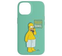 The Simpsons Homer Simpson Speak Up I'm Wearing A Towel Case for iPhone 14