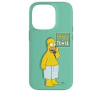 The Simpsons Homer Simpson Speak Up I'm Wearing A Towel Case for iPhone 14 Pro