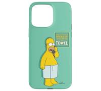 The Simpsons Homer Simpson Speak Up I'm Wearing A Towel Case for iPhone 15 Pro Max