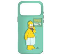 The Simpsons Homer Simpson Speak Up I'm Wearing A Towel Case for iPhone 17 Pro Max