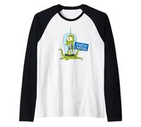The Simpsons Kang and Kodos Earth Capital Raglan Baseball Tee