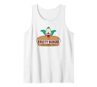 The Simpsons Krusty the Clown Burger Tank Top