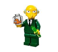 The Simpsons Lego Mini Figure Mr Burns
