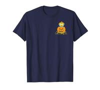 The Simpsons Maggie Halloween Jack-o'-Lantern Pumpkin T-Shirt, Men, Navy Blue, X-Large