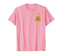 The Simpsons Maggie Halloween Jack-o'-Lantern Pumpkin T-Shirt, Men, Pink, Medium