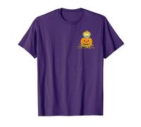 The Simpsons Maggie Halloween Jack-o'-Lantern Pumpkin T-Shirt, Men, Purple, 3X-Large