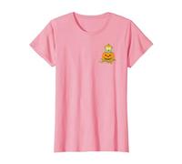 The Simpsons Maggie Halloween Jack-o'-Lantern Pumpkin T-Shirt, Women, Pink, Large