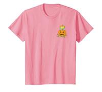 The Simpsons Maggie Halloween Jack-o'-Lantern Pumpkin T-Shirt, Youth, Pink, Small
