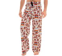 The Simpsons Mens Duff Beer Lounge Pants Multicolor X-Large