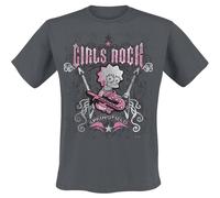 The Simpsons Men's Rock T-Shirt in Mid Grey | Size: Small The Simpsons Mid Grey S