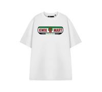 The Simpsons Mens White Kwik-E-Mart Short Sleeved T-Shirt - X-Large