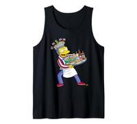 The Simpsons Moe America Suit USA 4th of July BBQ Cookout Tank Top