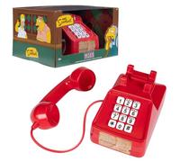 The Simpsons Moe’s Prank Phone, Officially Licensed by Jakks Pacific, Features 10+ Interactive Prank Calls & Phrases, 2 Modes of Play, Inspired by Moe's Tavern, Ideal for Fans & Collectors