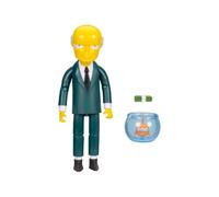 The Simpsons Mr. Burns 5" / 12.7cm Collectible Action Figure by JAKKS Pacific, with Blinky in Bowl Accessory, Articulated Figurine, Collector's Display Packaging