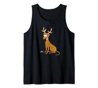 The Simpsons Santa’s Little Helper Reindeer Ears Holiday Tank Top
