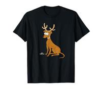 The Simpsons Santa's Little Helper Reindeer Ears Holiday T-Shirt